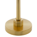 20"H Shayne Natural & Gold Bamboo Shade Table Lamp