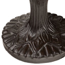 12" H Multicolor Set of Five Stained Glass Mini Accent Lamps