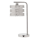 19.5"H Quentin Silver Drum Shade Table Lamp