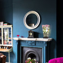 15.5" H Yara Multi Colored Stained Glass Vase-Shaped Table Lamp