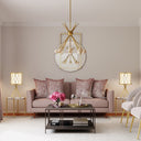 17.5"H Julius Tripod Base Table Lamps