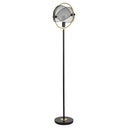 63.25"H Hendrickson Industrial Metal Floor Lamp