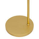 62.25"H Alena Mixed-Material Shade Floor Lamp