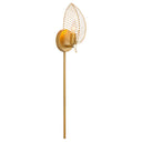 28.75"H Noelle Gold Leaf Shade Plug-In Wall Sconce