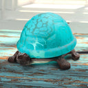 4.75" H Raphael Aqua Glass Accent Lamp