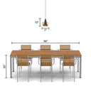 7" Martin Brushed Brass Bell Pendant Light