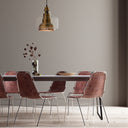 7" Martin Brushed Brass Bell Pendant Light