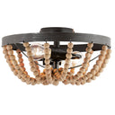 15" Doxon Boho Semi-Flush Mount Ceiling Fixture