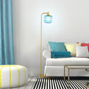 63"H Rowan Globe Shade Floor Lamp