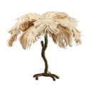 The 30" H Sammy Bronze Tropical Palm Tree Table Lamp