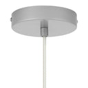 9.875"W Lucai Caged Globe Shade Pendant Light
