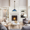 24'' 3-Light Tiffany-Style Dragonfly Pendant Light