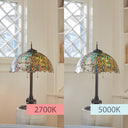31.75" H Laburnum Tiffany-Style Stained Glass Table Lamp