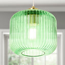 7.25"H Gael Retro Globe Shade Pendant Light