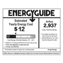 Eva River of Goods Remote Controlled Chocolate Ribbed Glass Shaded 1-Light 52-Inch Ceiling Fan