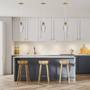 9.75"H Parker Pillar Shade Pendant Light