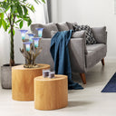 20"H Hand Blown Glass 5 Calla Lily Uplight Accent Lamp