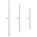 21" Ceiling Fan Down Rod 0.5" Standard Diameter. Length Comparison