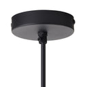8.5" W Trista Retro Plum Globe Handblown Glass Shade Pendant Light with Hand Cut Stripe Design