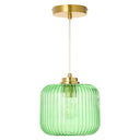 7.25"H Gael Retro Globe Shade Pendant Light