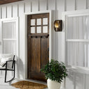 Jonah River of Goods Traditional Antique Bronze Uplight Outdoor Wall Sconce