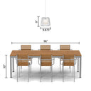 9.875"W Lucai Caged Globe Shade Pendant Light