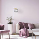 63"H Rowan Globe Shade Floor Lamp