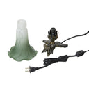 8" H Lily Glass Accent Lamp