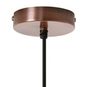 9" W Bettany Bohemian Clear Globe Shade Pendant Light