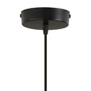 12" W 1-Light Lorraine Metal and Jute Pendant