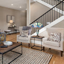 24.5" H Halston Double Lit Blue Bowl Shade Stained Glass Table Lamp