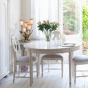 20"H Hand Blown Glass 5 Calla Lily Uplight Accent Lamp