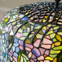 29.5"H Stained Glass Tiffany Inspired Grand Wisteria Table Lamp