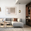 7" W Payton Retro Brown Hand Blown Glass Globe Shade Pendant Light with Hand Cut Honeycomb Design