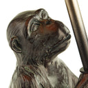 21.75"H Intellectual Monkey Table Lamp