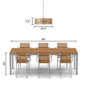 23.5"W Bryar Brass and Crystal 3-Light Chandelier