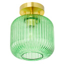 10.25"H Jeanine Globe Ceiling Light