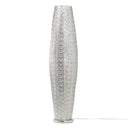 43.5"H Oversized Punched Metal 2-Light Floor Lamp