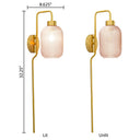 32"H Davia Retro Wall Sconce