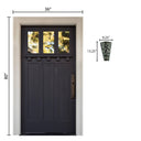 Noah River of Goods Black Matte Metal Cone-Shaped Outdoor Wall Sconce