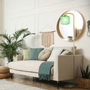 63"H Rowan Globe Shade Floor Lamp
