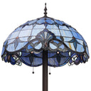64"H Stained Glass Allistar Floor Lamp