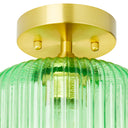 10.25"H Jeanine Globe Ceiling Light
