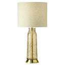 22" H 1-Light Raine Glass and Metal Table Lamp