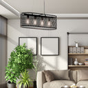 30" 4-Light Gianna Chandelier Black