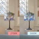 29.5"H Stained Glass Tiffany Inspired Grand Wisteria Table Lamp