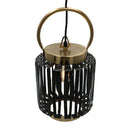 16"H Ford Lantern 1-Light Metal Pendant