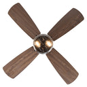 42"W Caelan Remote-Controlled 2-Light Ceiling Fan